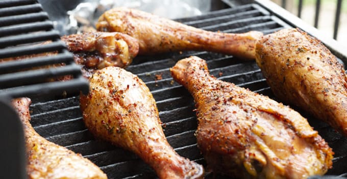 How to Cook Turkey Legs on the Gas Grill